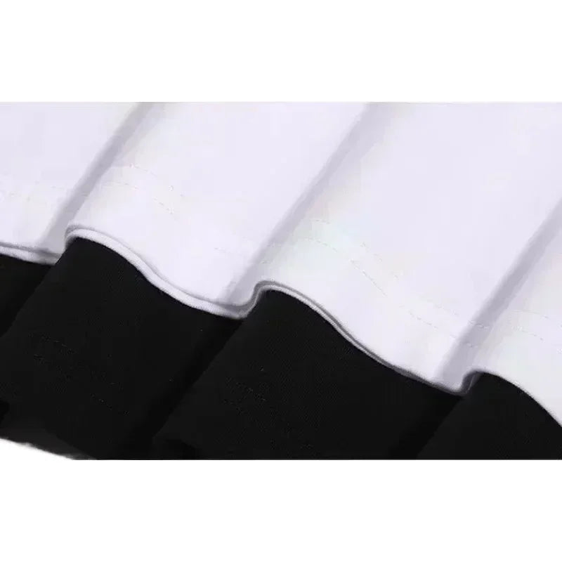 2026 Hot Selling Fashion New Style Fun Disgusting Doll Face Meme T-shirt Men's and Women's Round Neck T-shirt Top Plus Size