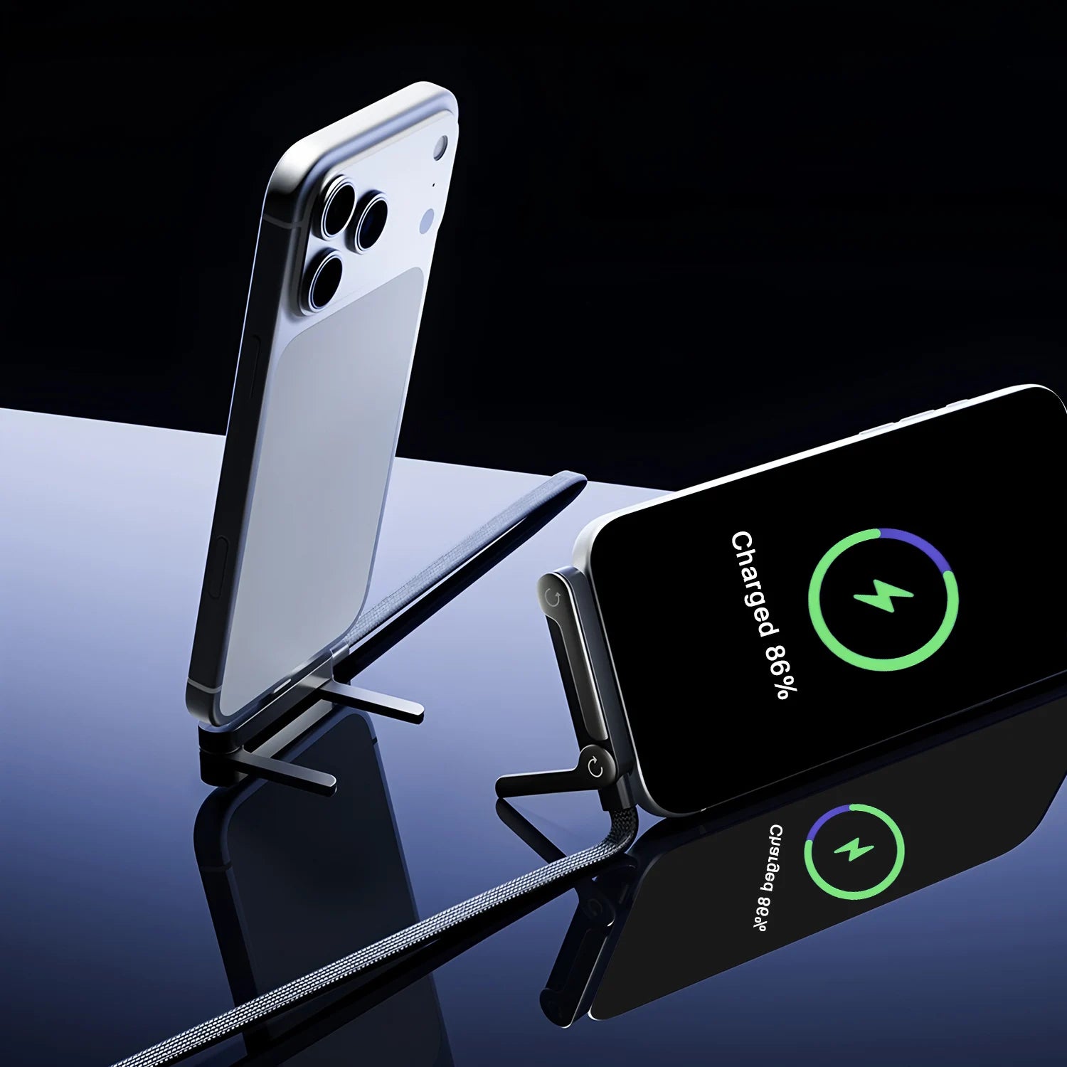 FoldCharge Faltbar Kabelhalter Schnell PD